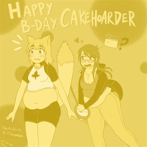 Happy Birthday Cakehoarder By Mentalcrash On Deviantart