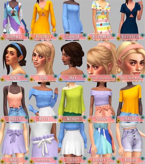Ts4cc Sims4cc Sims 4 Mods Clothes Sims 4 Clothing Sim