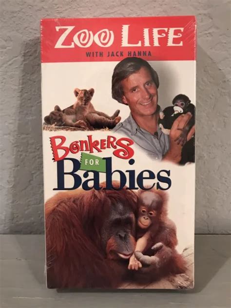 Nature Vhs Zoo Life With Jack Hanna Bonkers For Babies 1997 5