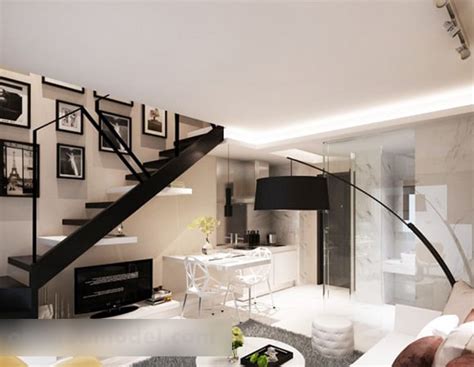 Living Room Stairs Interior 3d 모델 Max Vray Open3dmodel