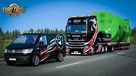Euro Truck Simulator 2 Best Car Mod - Skinable Special Transport (1.35.x) | ETS2 mods | Euro truck simulator