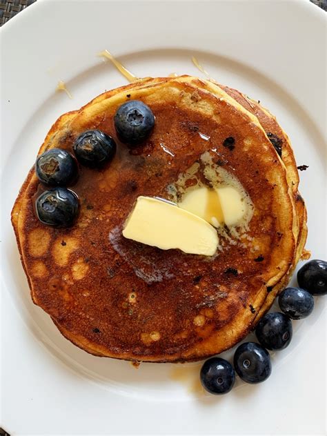 Blueberry Buttermilk Pancakes Homemade Cook Eat Rinse Repeat