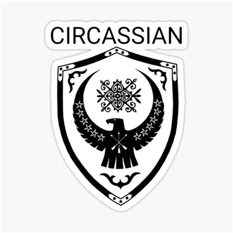 Circassian Sticker By Hakamx Redbubble