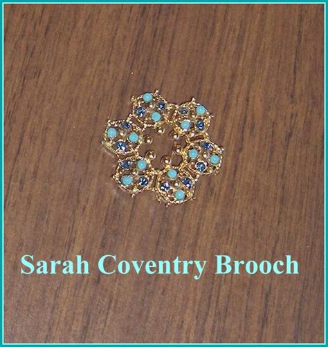 Sarah Coventry Vintage Brooch Pin Canada Etsy