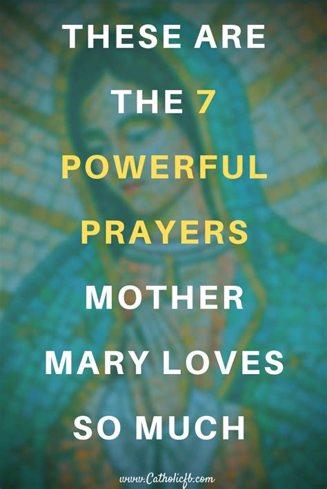 These Are The 7 Powerful Prayers Mother Mary Loves So Much Say Them