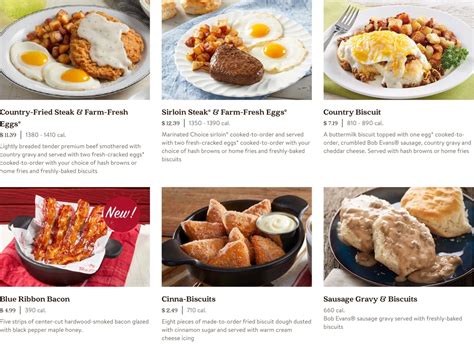 Bob Evans Menu With Prices And Pictures For 2024