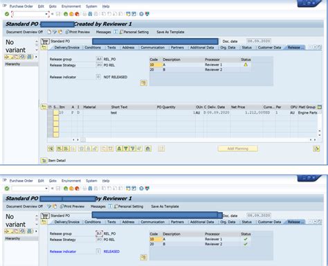 Po Release Strategy Config And Pre Requisites Sap Blogs