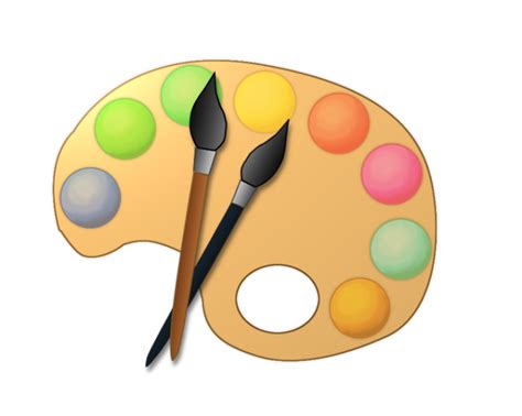 Artist Paint Palette Clip Art Clipart Best