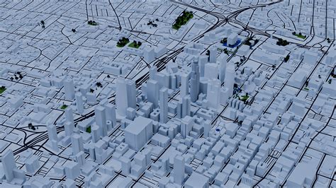 Artstation Los Angeles City And Surroundings 3d Model Resources