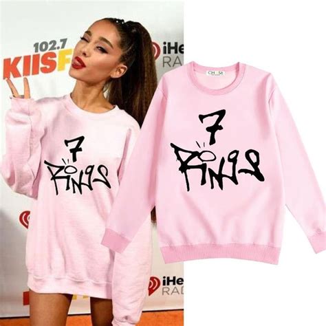 ariana grande sweatshirt long sleeve for women men autumn winter pullover in 2022 hoodies