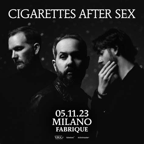 cigarettes after sex in concerto il 5 novembre a milano