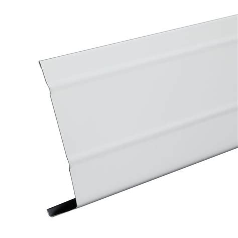 Amerimax 125 In X 4 In X 12 Ft White Smooth Aluminum Fascia