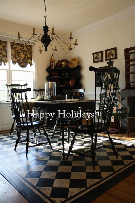 199 Best Images About Colonial Dining Rooms On Pinterest Primitive