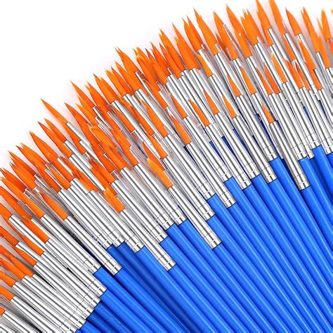 100pcs Paint Brushes Bulk Small Anezus Paint India Ubuy