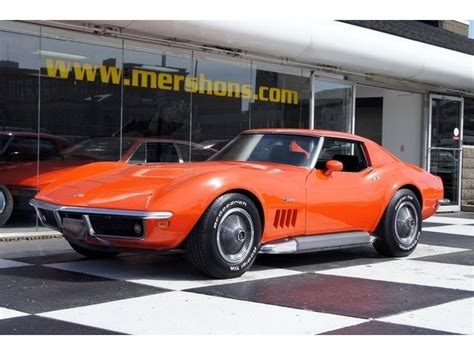 Chevrolet Corvette Coupe 1969 Orange For Sale 194379s730144 1969