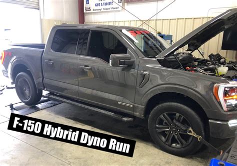 New 2021 Ford F 150 Hybrid Goes On The Dyno Puts Down Impressive