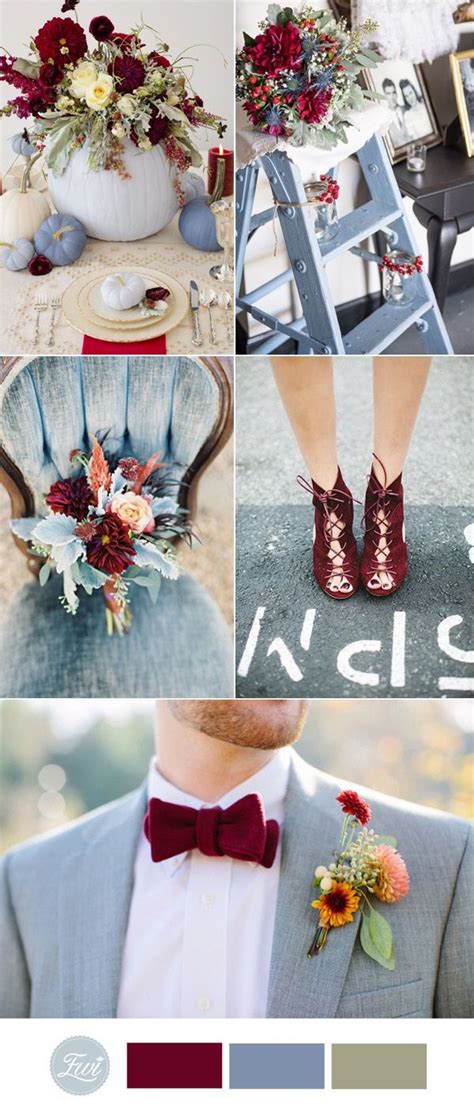 Top 10 Fall Wedding Color Ideas For 2017 Trends Elegantweddinginvites