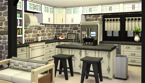 Tudor Cottage Kitchen This Home Is Available On The Gallery Sims