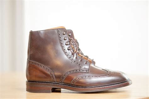 Crockett & jones offers a full refurbishment service for its goodyear welted shoes and boots through all retail shops and stockists. Crockett and Jones Skye 2 in brown shell cordovan | Boots ...