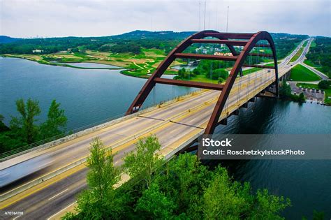 Pennybacker 360 Bridge Capital Of Texas Highway Bridge Stock Photo