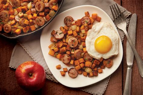 See recipes for homemade apple sausage too. Chicken Apple Sausage and Sweet Potato Sauté | Dietz ...