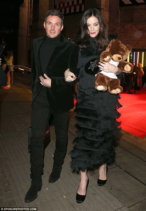 liv tyler and fiancé attend fabulous fund fair in london daily mail online