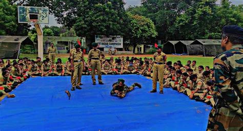 Hyderabad Combined Annual Training Camp For 600 Ncc Girl Cadets