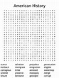 American History Word Search - WordMint