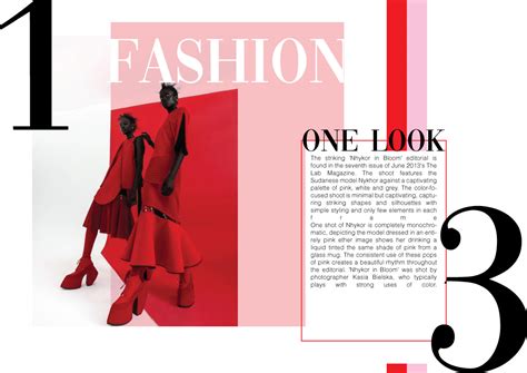 Layout Fashion Magazine On Behance