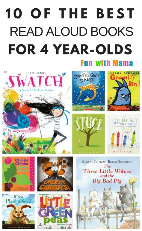 10 Best Books For Four Year Olds To Read With You