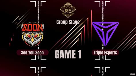 Soon Vs Triple Esports Game M Youtube