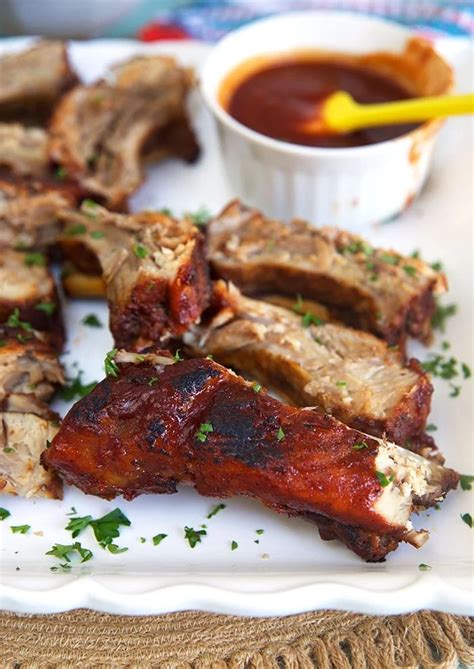 Easy Bbq Ribs In The Oven The Suburban Soapbox