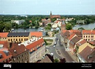 Brandenburg an der Havel, Germany, view over the city district Stock ...