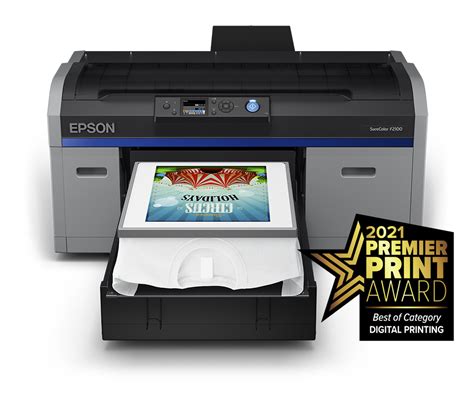 Epson Surecolor F2100 Direct To Garment Printer Training Checklist