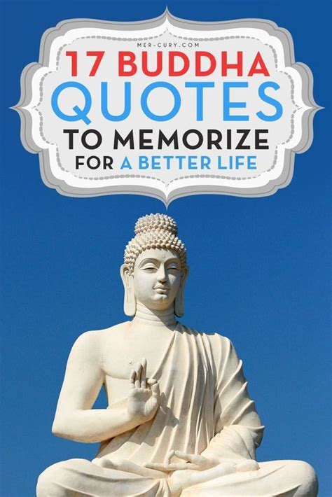17 Buddha Quotes To Memorize For A Better Life Buddha Thoughts