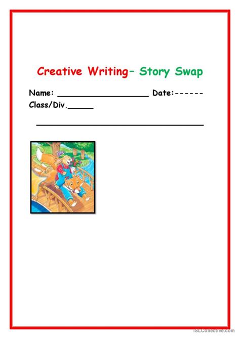 Creative Writing Story Swap Writing English Esl Worksheets Pdf And Doc
