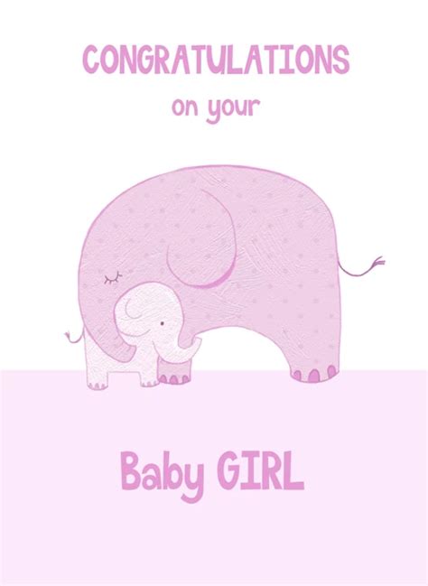 Baby Girl By Dale Simpson Design Cardly