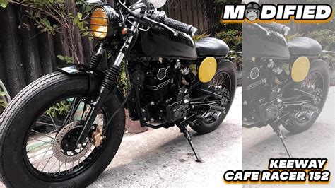 Modified Keeway Cafe Racer 152 Youtube