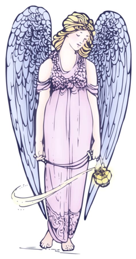 Lovely Angel Public Domain Clipart Free Clip Art