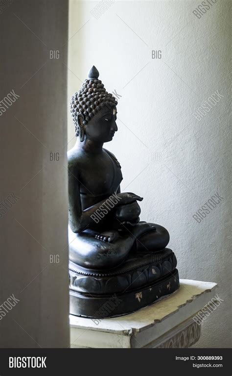 Black Sacred Buddha Image And Photo Free Trial Bigstock