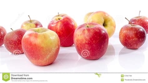 Fresh Royal Gala Apples Stock Photo Image Of Natural 57057706