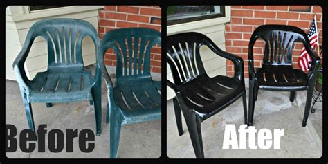 Over time, unpainted black plastic will oxidise and take on a nasty grey complexion. Plastic Lawn Chair Up-Cycle ~ Money Saving Tip | Upcycle ...