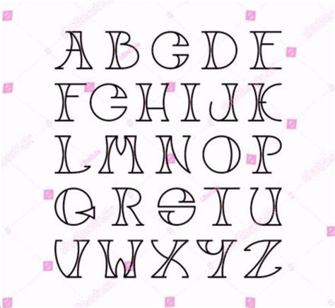 Fun Alphabet Lettering Alphabet Fonts Hand Lettering Alphabet Fonts