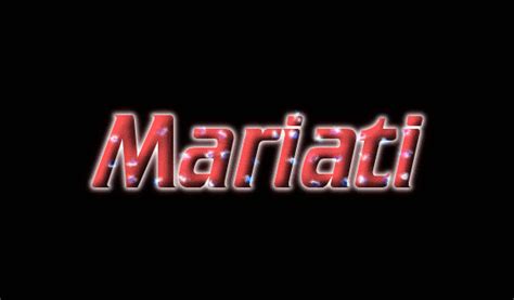Mariati Logo Herramienta De Diseño De Nombres Gratis De Flaming Text