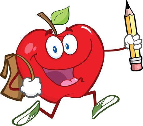 The best selection of royalty free apple clipart vector art, graphics and stock illustrations. 5801-royalty-free-rf-clipart-illustration-happy-red-apple-character-with-school-bag-and-pencil ...