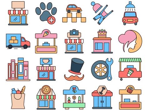 Small Business Vector Free Icon Set By On Dribbble