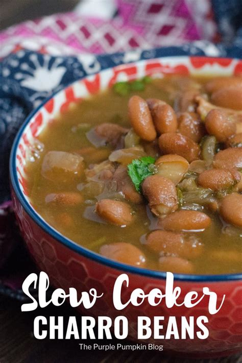 Slow Cooker Charro Beans Frijoles Charros For Cinco De Mayo