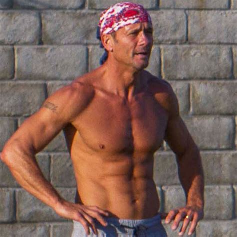 see tim mcgraw s unbelievably sexy eight pack abs e online au