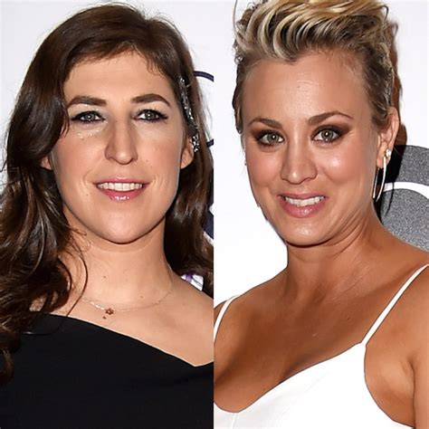 Mayim Bialik Gives Update On Kaley Cuoco After Divorce E Online