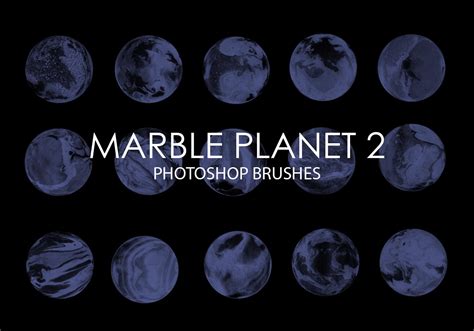 Free Marble Planet Photoshop Brushes 2 Free Photoshop Brushes At